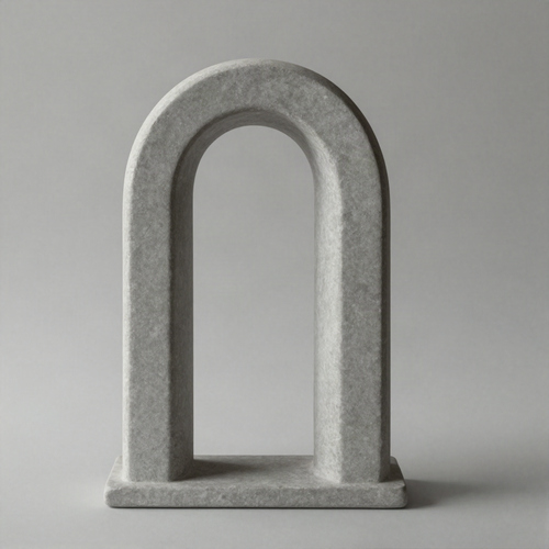 Cast Stone Arch Sculpture