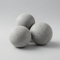 Faux Stone Sphere Set of 3