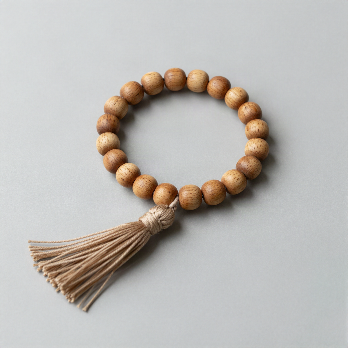 Chunky Wooden Bead Strand