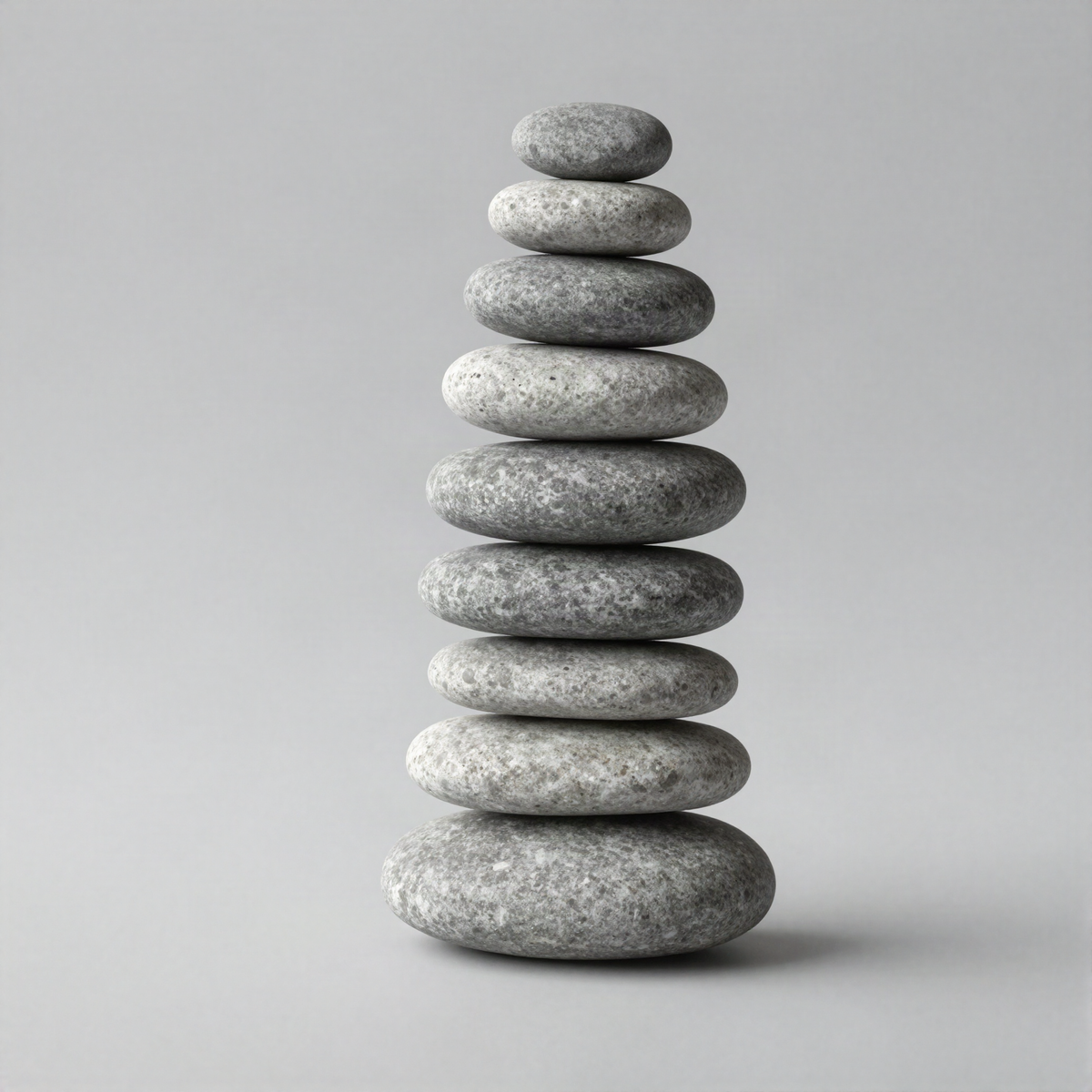 Stacked Stone Cairn Sculpture
