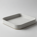 Faux Shagreen Rectangular Tray