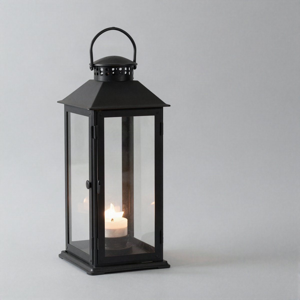 Punched Metal Garden Lantern