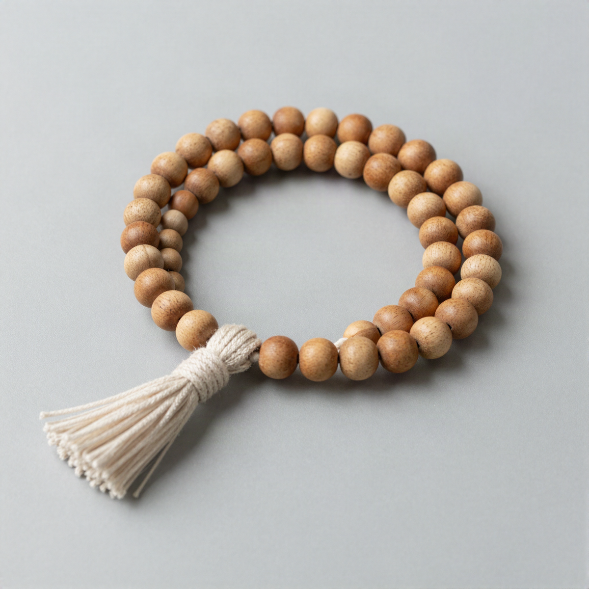 Short Wooden Bead Garland
