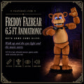 Showtime Bear Animatronic, studio packshot on white