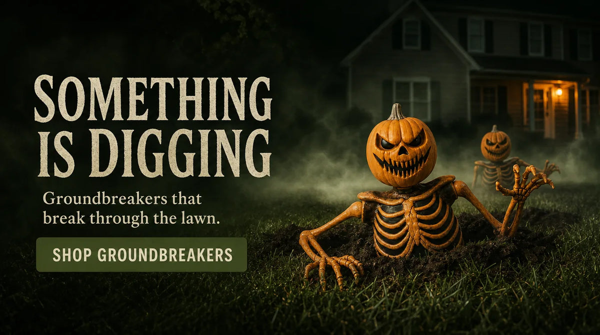 SOMETHING IS DIGGING. Groundbreakers that break through the lawn. SHOP GROUNDBREAKERS